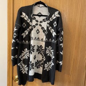 revivable snowflake cardigan